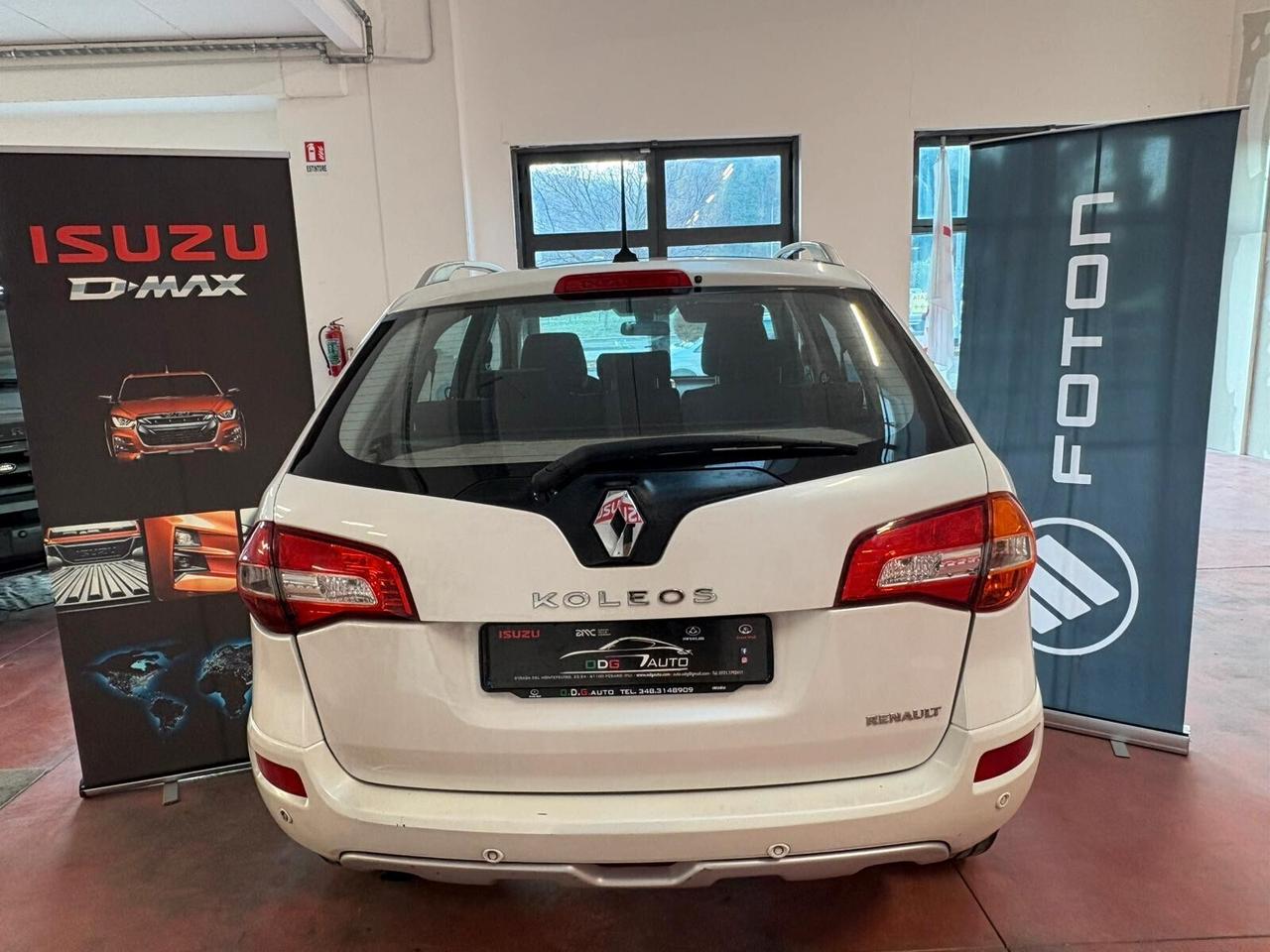 RENAULT KOLEOS 4X4 RUOTE MOTRICI Diesel 2000 CV 150 Km 218.185 tagliandati garanzia 12 mesi