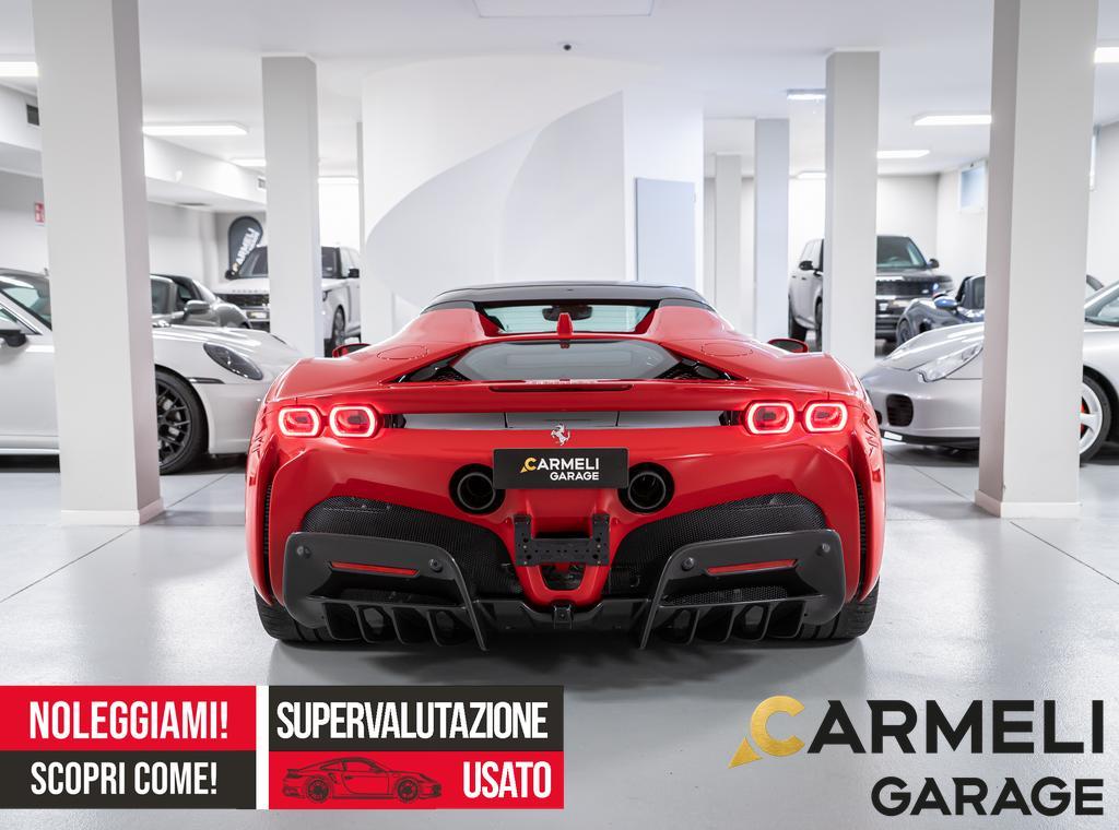 Ferrari SF90 Spider IVA ESPOSTA-CARBONIO-SOLLEVATORE ANTERIORE-PPF