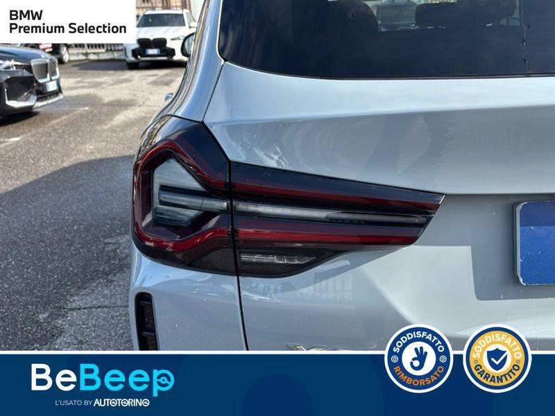 BMW X3 XDRIVE20D MHEV 48V MSPORT AUTO