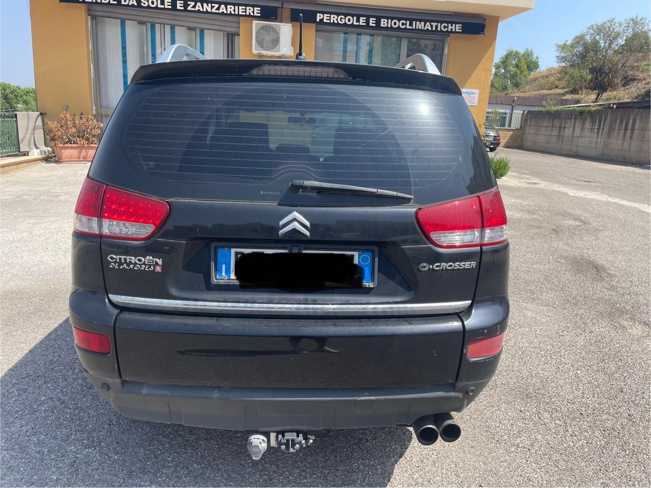 Citroen C-Crosser 2.2 HDi 160CV 4x4 7 posti gancio traino