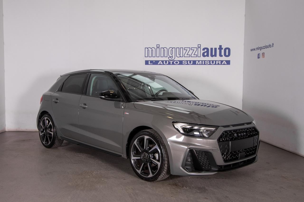 Audi A1 Sportback 30 Tfsi S Line S-tronic Black Identity