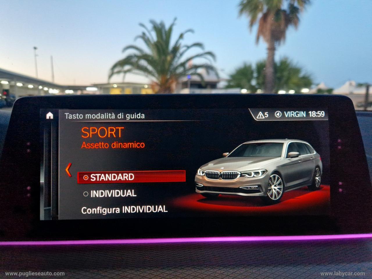 BMW 520d aut. Touring Msport TETTO LUCI AMBIENTE