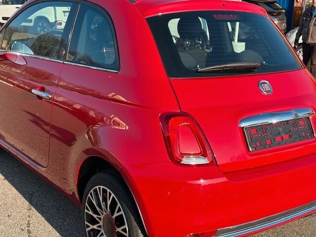 Fiat 500 1.0 Hybrid Red