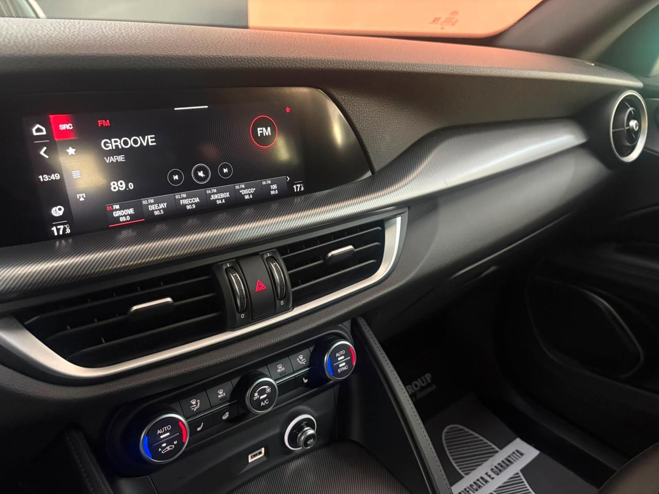 Alfa Romeo Stelvio Veloce Nero vulcano Total black