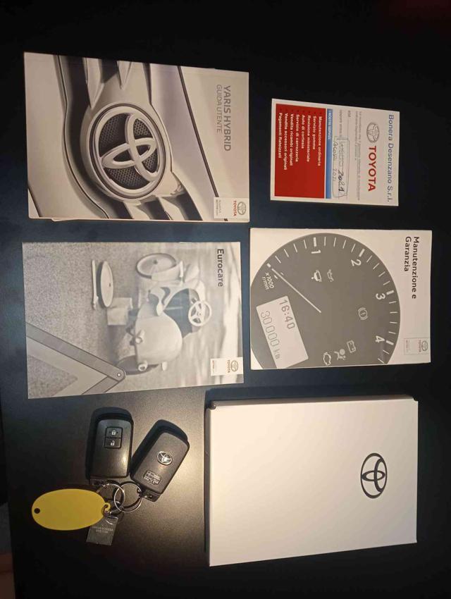 TOYOTA Yaris 1.5 Hybrid 5 porte ** KM CERTIFIC TOYOTA **