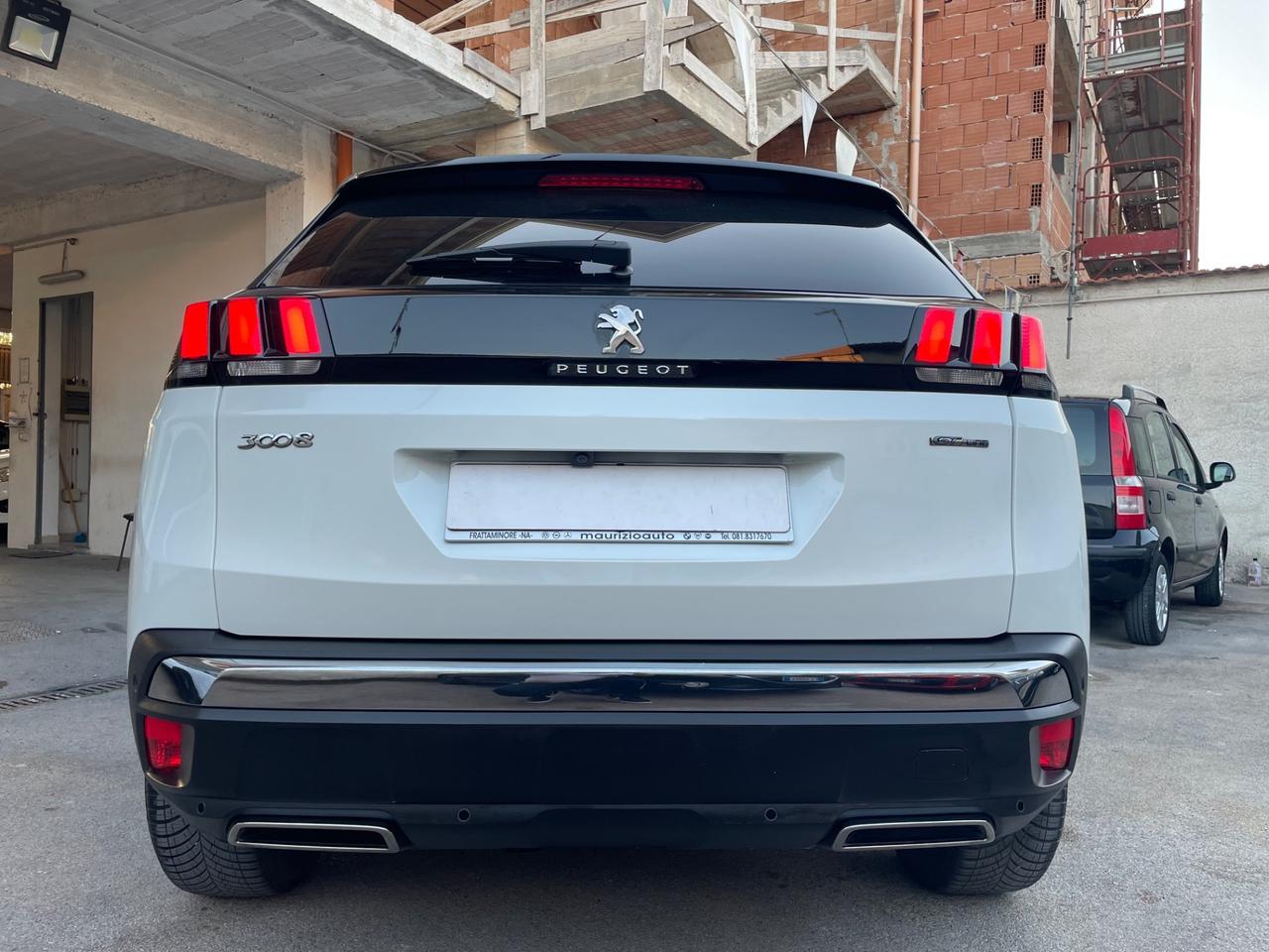 PEUGEOT 3008 AUTOMATICA 1600 HDI 120 CV GT LINE STRA FULL DAL NORD ITALIA