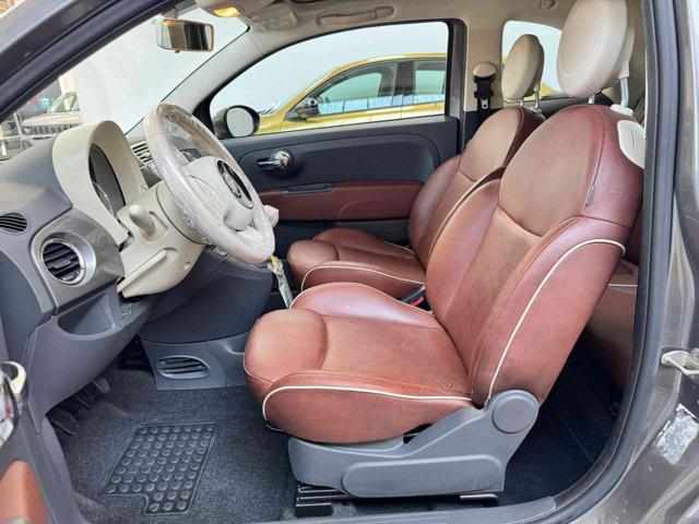 FIAT 500C C 1.2 Lounge Interni Frau in pelle