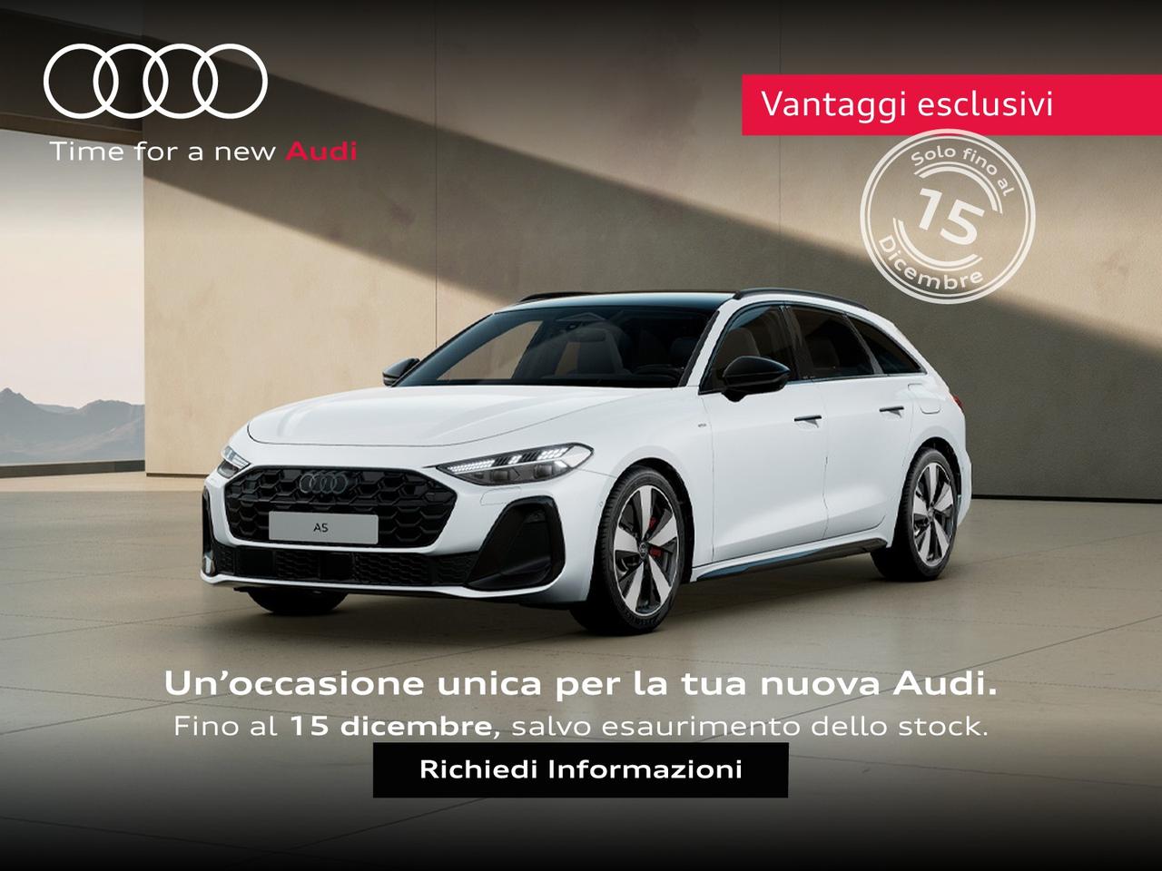 Audi A5 avant 2.0 e-hybrid s line edition quattro 299cv s-tronic