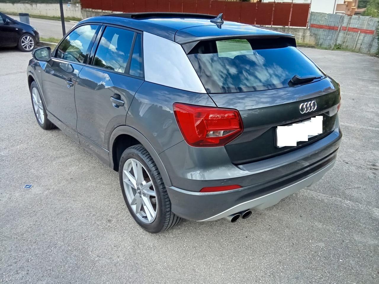 Audi Q2 Q2/SLINE/TETTO PAN/CERCHI 18/C.AUT/NAVI/PDC/CERCHI 18/PORT ELETTRICO/TAG.CERT/PORT ELETTRICO/KEY LESS GO!