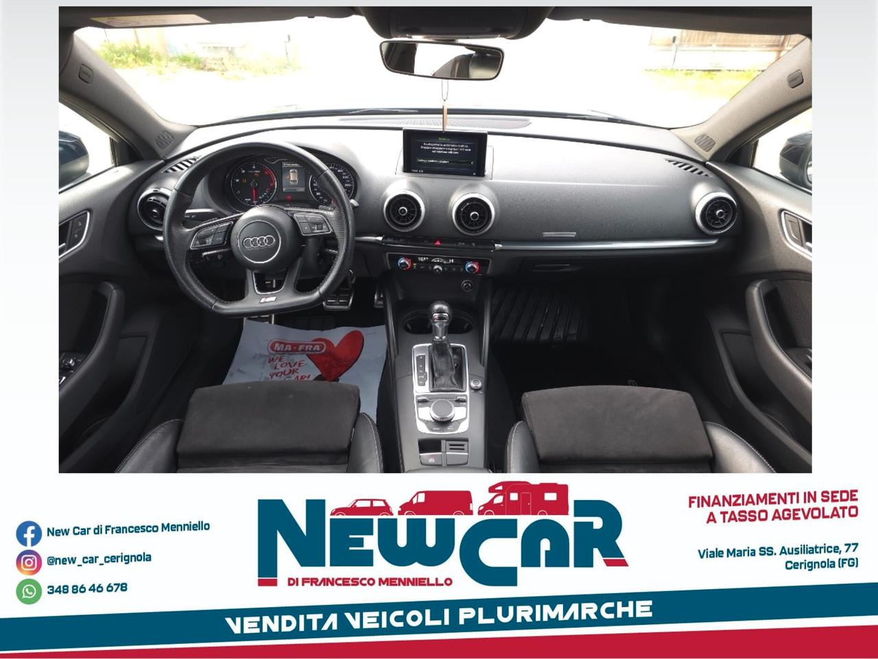 Audi A3 - 3x S-Line 2.0 TDI 150cv S tronic