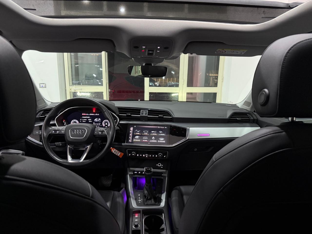 Audi Q3 Sportback 2.0D150cv TOTAL S-LINE+TETTO BLACK ED.2022