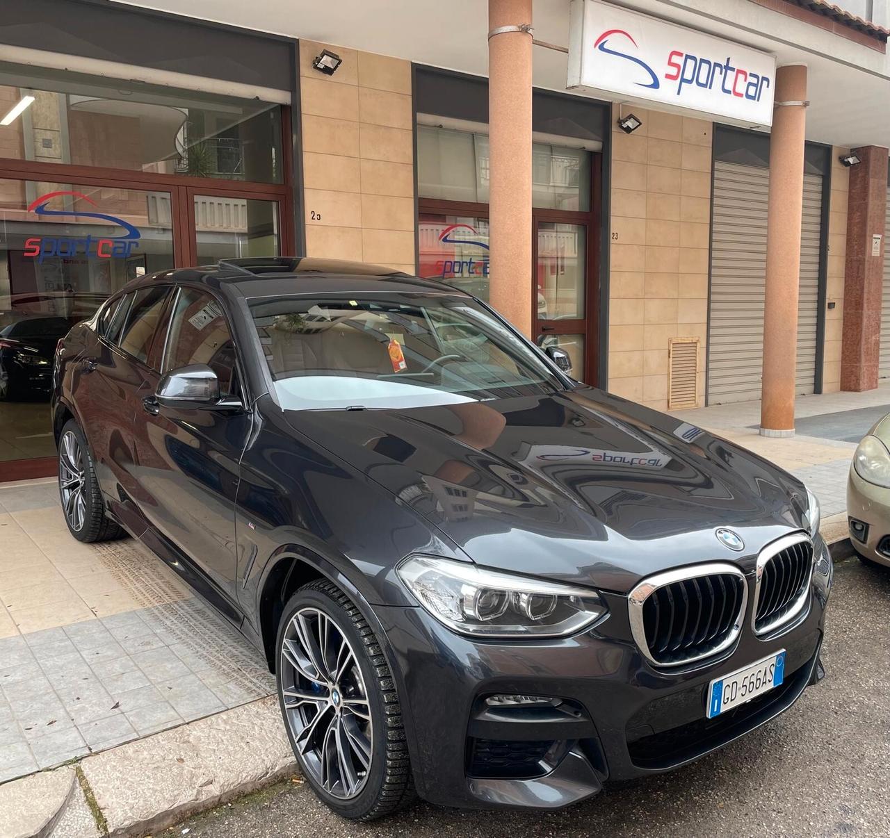 Bmw X4 xDrive 20d 48V 190cv Msport TETTO NAVY PELLE LED H/K 21