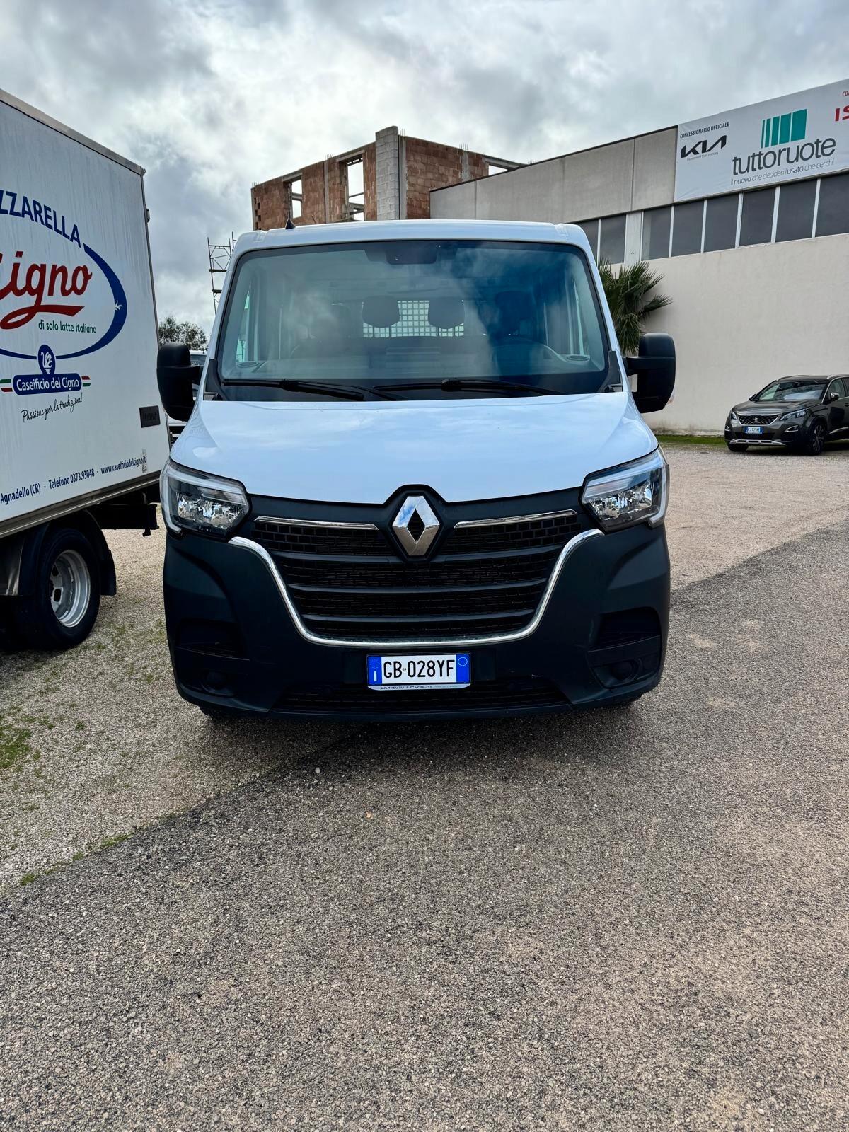Renault Master Doppia Cabina Gemellato Ribaltabile 6 Posti
