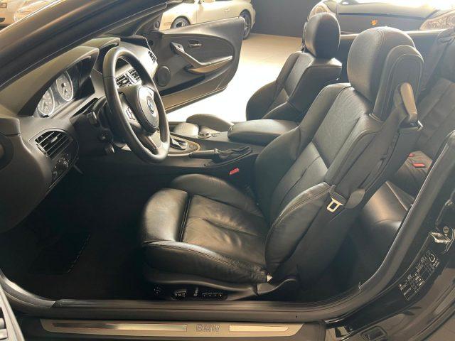 BMW 650 i Cabrio M6 PACK ! 1PROPRIETARIO ! TOTAL BLACK !