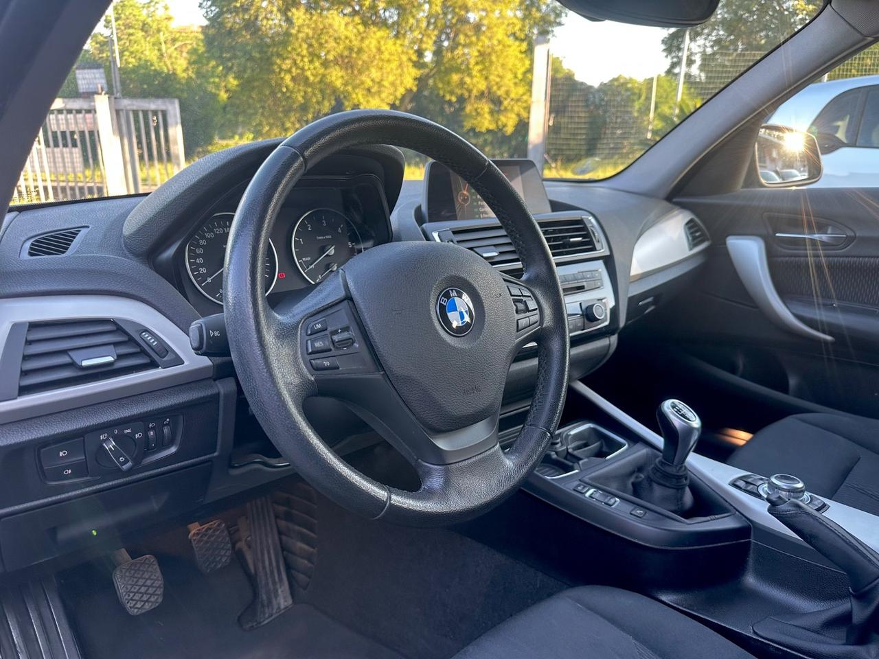 Bmw 116 116d 5p. Efficient Dynamics Sport Navi Shadow Blue Distribuzione e Service