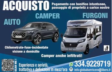 ACQUISTIAMO AUTO-CAMPER