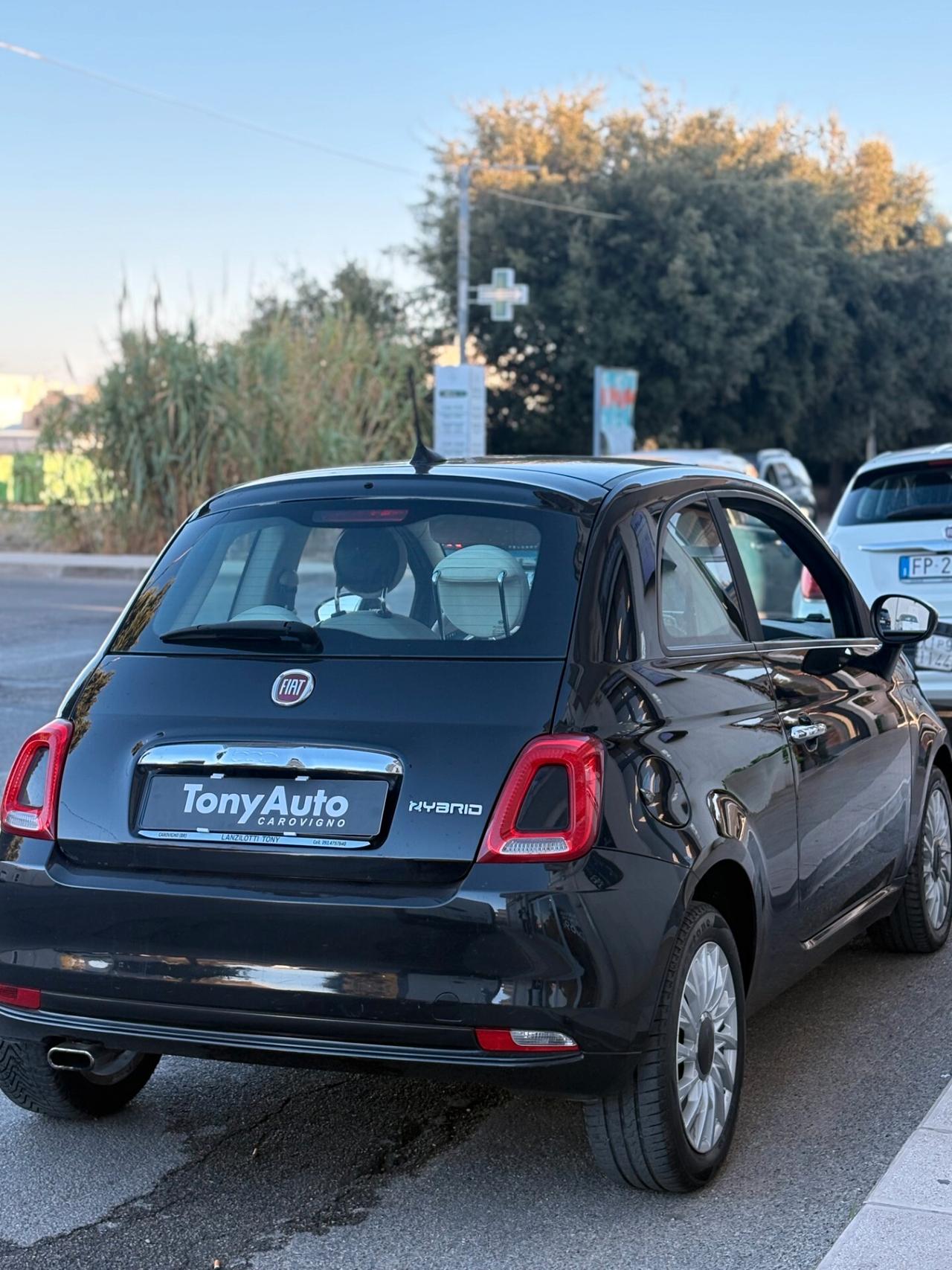 Fiat 500 1.0 hybrid Dolcevita 70cv adatta per NEO PATENTATI,CON BLOCK SHAFT,U-CONNECT,ANDROID AUTO,SCHERMO TO