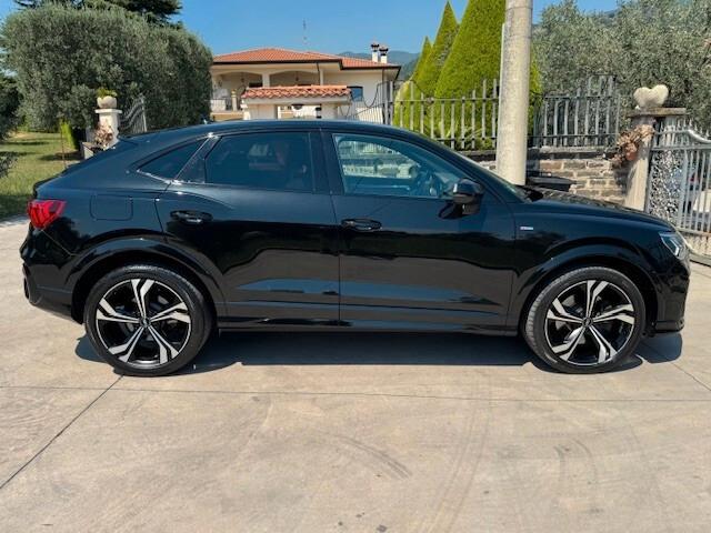 Audi Q3 sportback 40 TDI quattro S tronic S line identity black