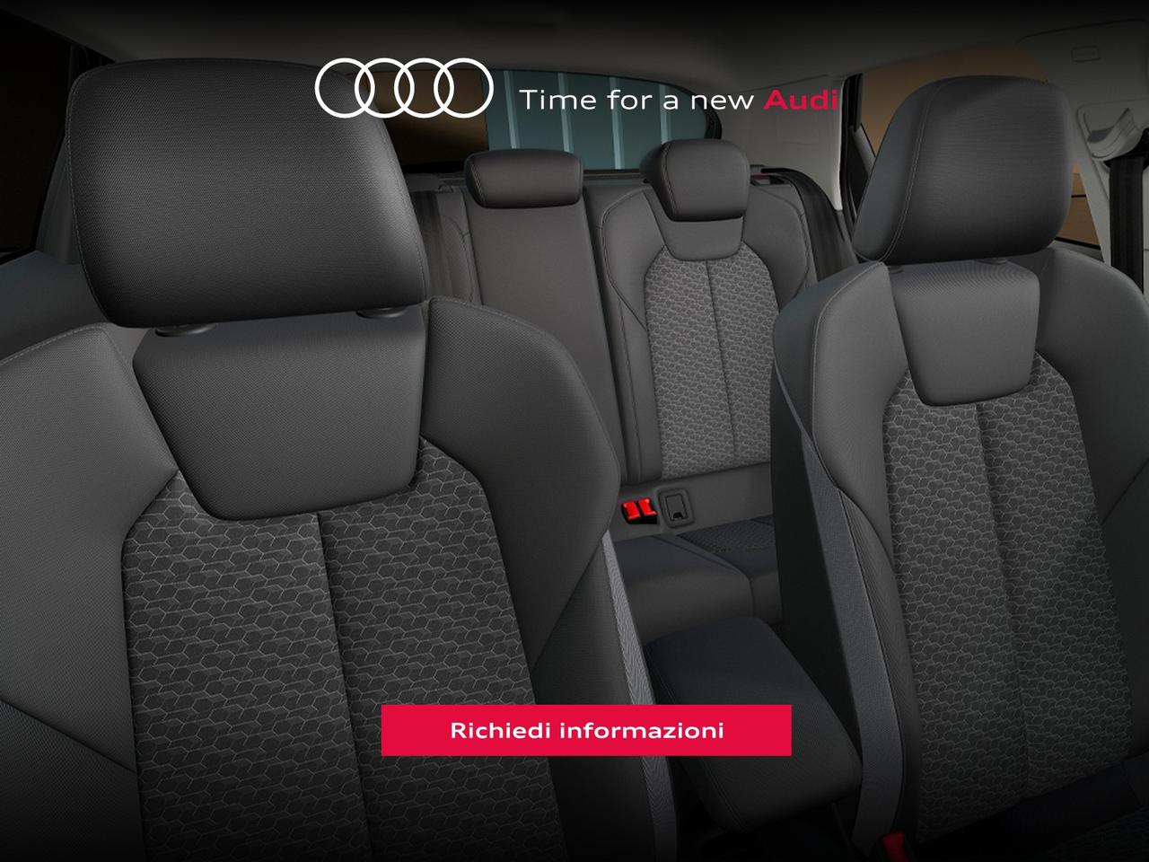 Audi A1 sportback 30 1.0 tfsi identity black 116cv s-tronic