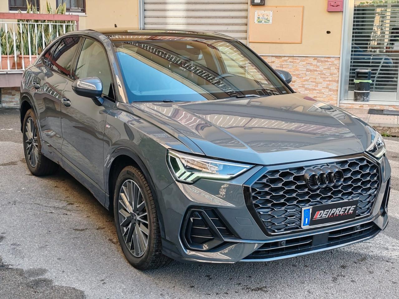 Audi Q3 Sportback S line – Tetto Panoramico – Identity Black – S tronic