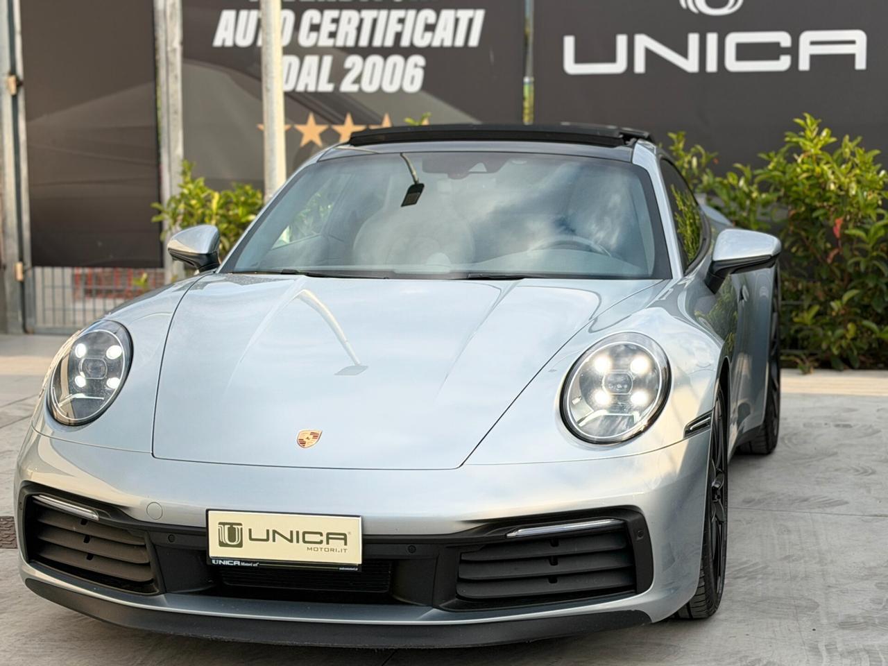 Porsche 911 992 COUPE' 3.0 450 CV CARRERA 4S PASM ITALIANA TETTO