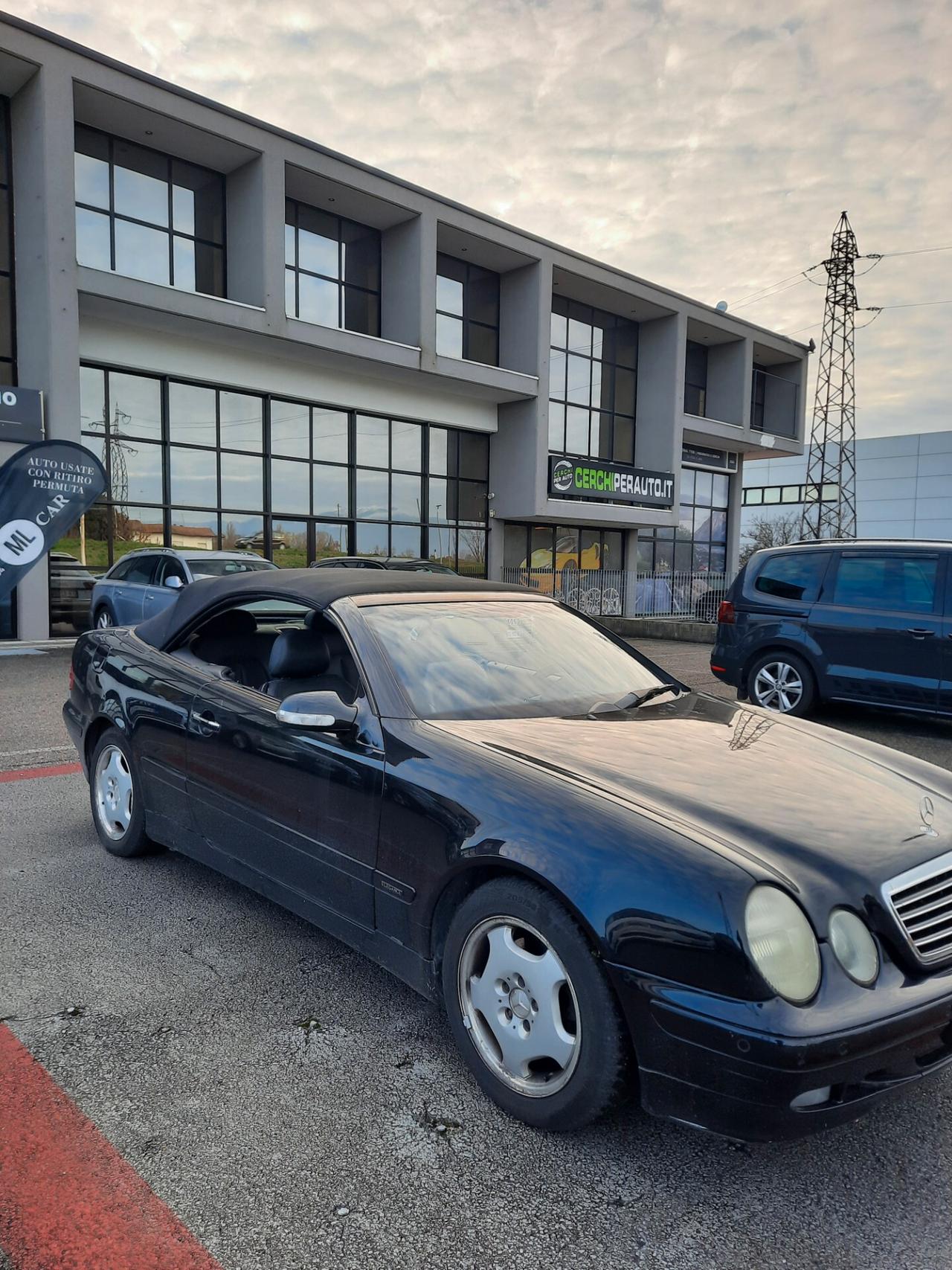 Mercedes-benz CLK 200 Kompressor cat Cabrio Avantgarde Evo