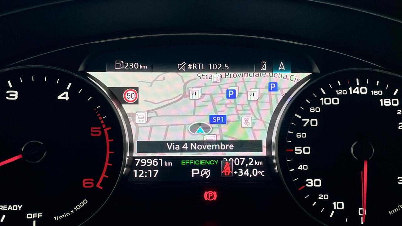 AUDI A4 AVANT 35 2.0 BUSINESS ADVANCED S-TRONIC TDI 163 CV - FULL LED, CARPLAY, CRUISE CONTROL