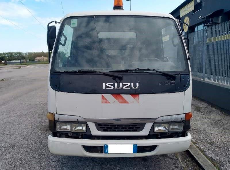 ISUZU NKR 77 COMPATTATORE E VOLTA CASSONETTI