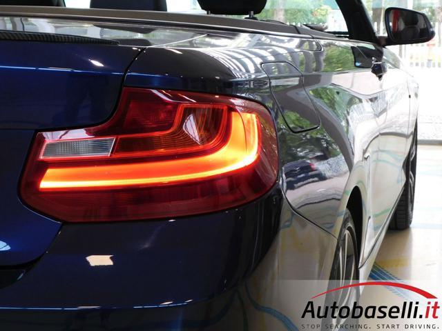BMW 220 D CABRIO SPORT AUTOMATICA 190CV EURO 6B