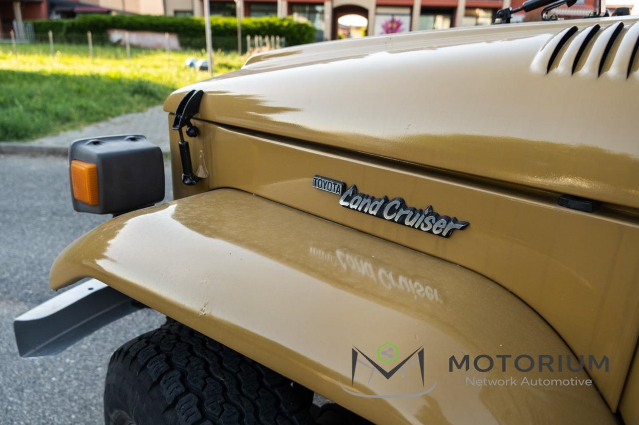 TOYOTA Land Cuiser BJ 42 3.4 DIESEL – PASSO CORTO – 1982