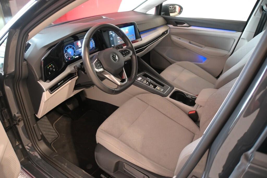 VOLKSWAGEN GOLF 8 2.0 TDI 115CV DSG SCR LIFE ( FARI LED - DIGITAL COCKPIT - AMBIENT LIGHTS - ADAPTIVE CRUISE - APP CONNECT - PARK PILOT )