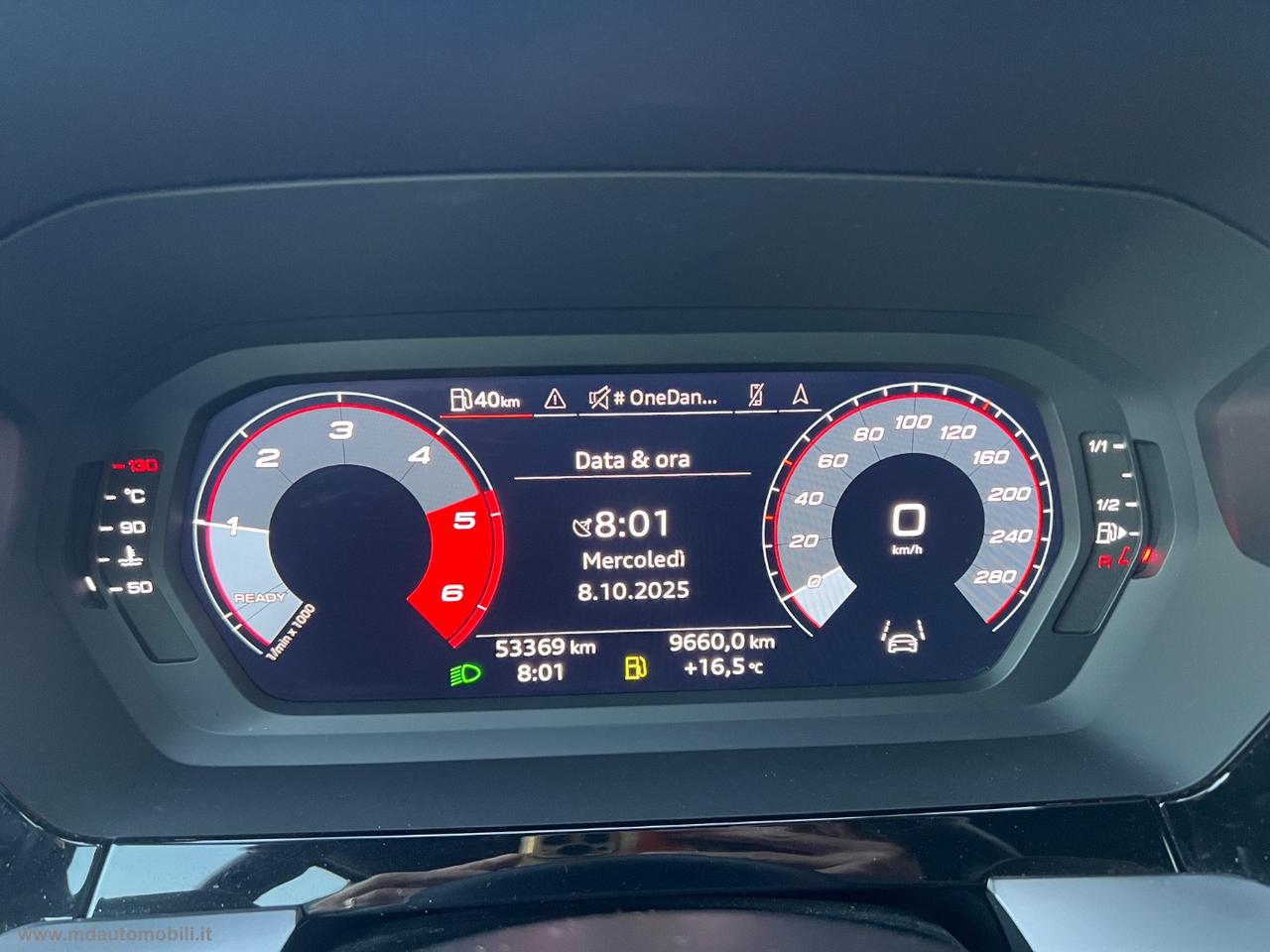 AUDI A3 SPB 30 TDI Business SOLO KM.53000 RETROCAMERA