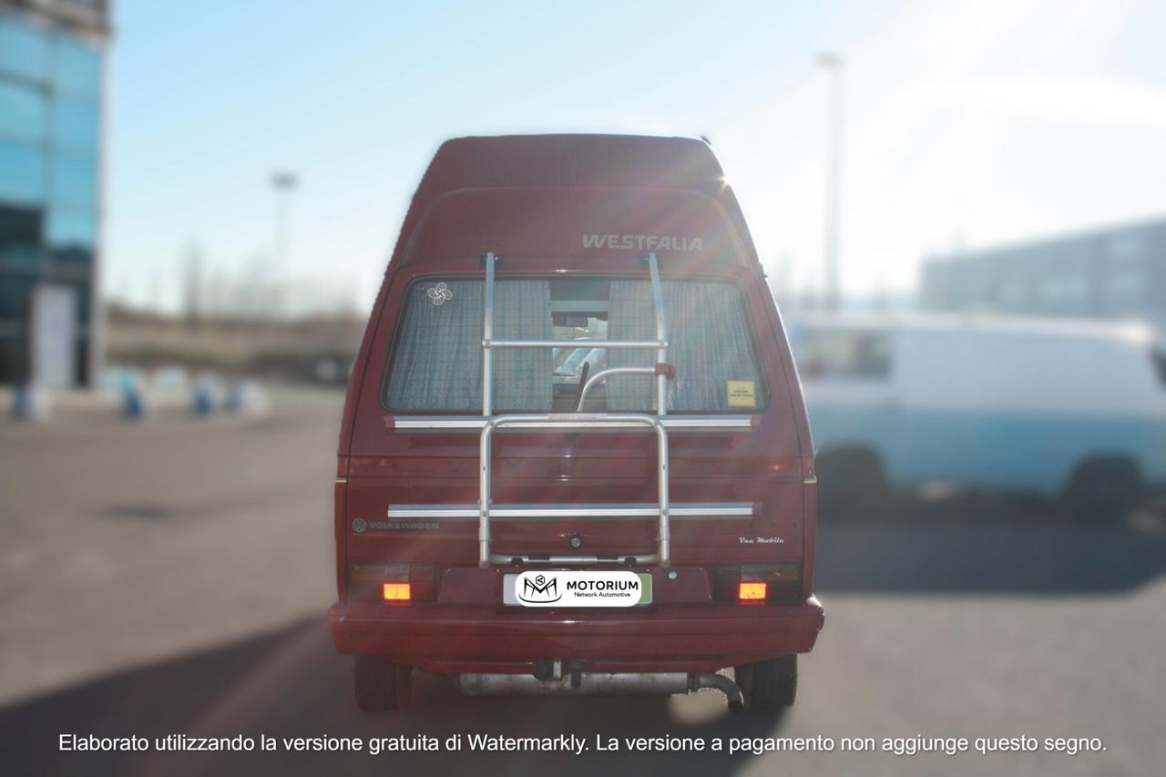 VOLKSWAGEN T3 CALIFORNIA WESTFALIA 1.6 T.D. DEL 1990 MOTORE RICONDIZIONATO