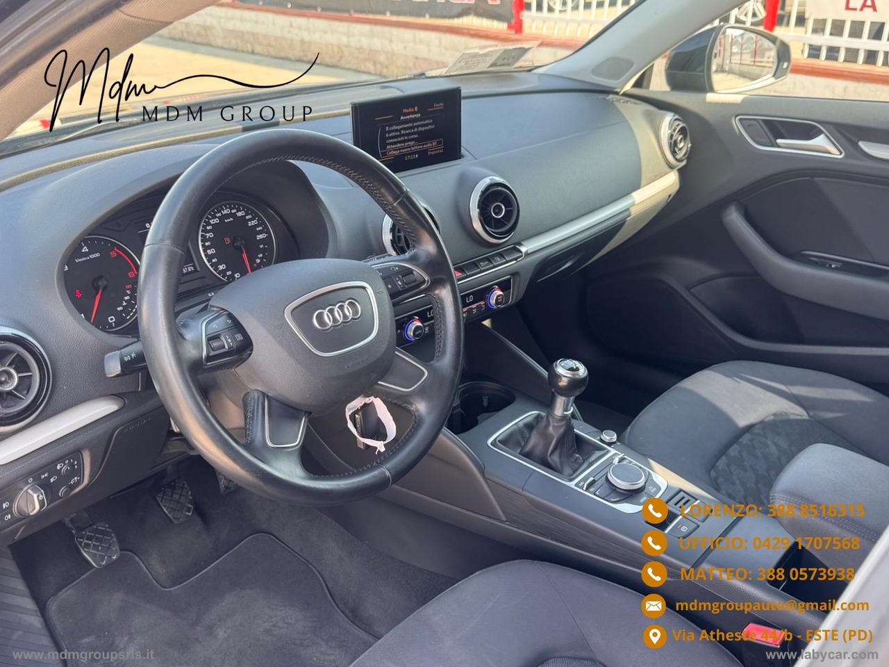 AUDI A3 SPB 1.6 TDI clean diesel Attraction OK NEOPATENTATI