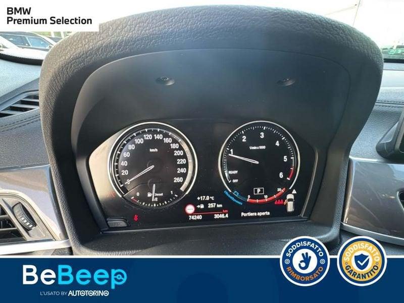 BMW X1 SDRIVE18D XLINE AUTO