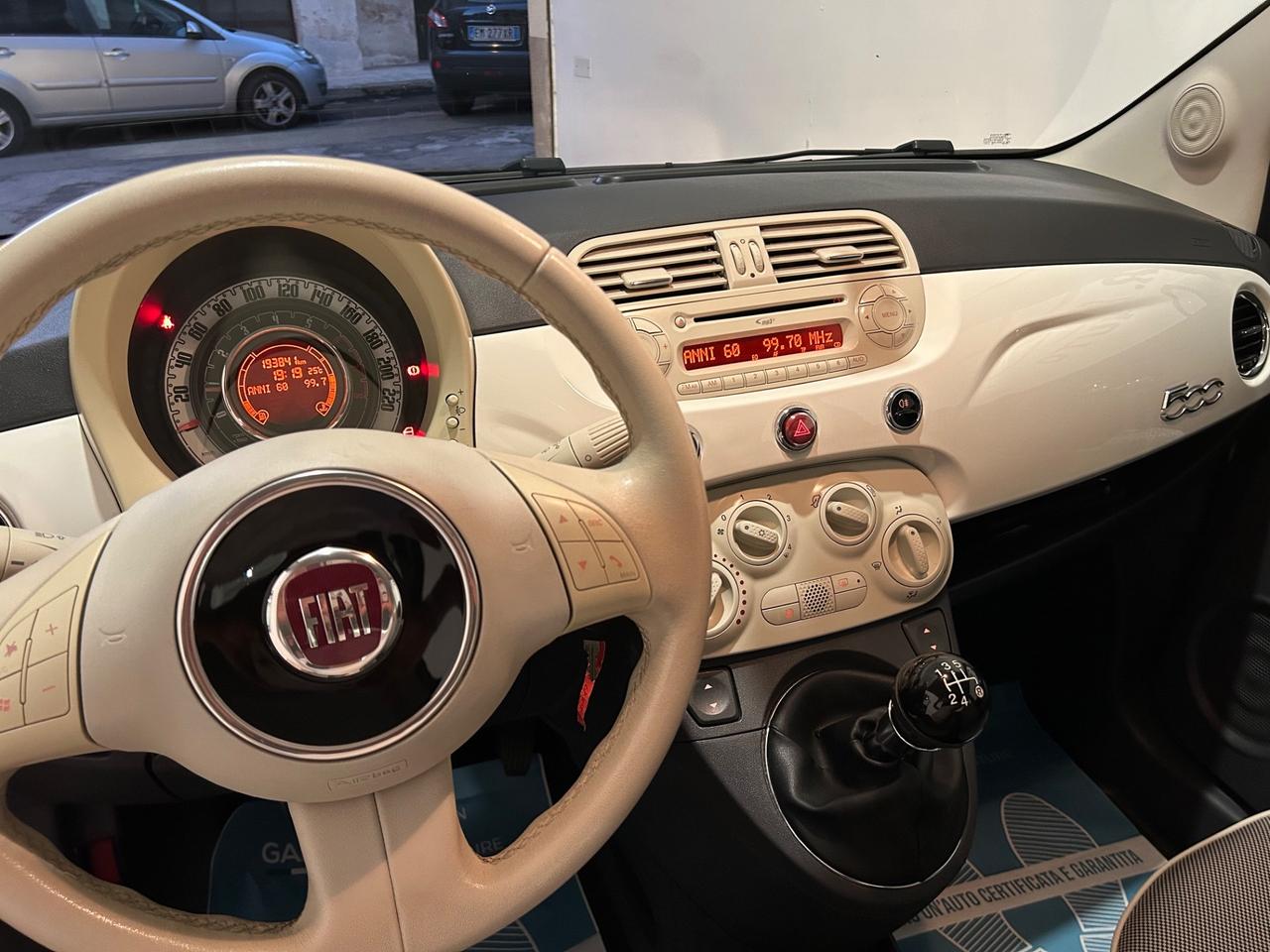 Fiat 500 1.2 Lounge TETTO PANORAMICO