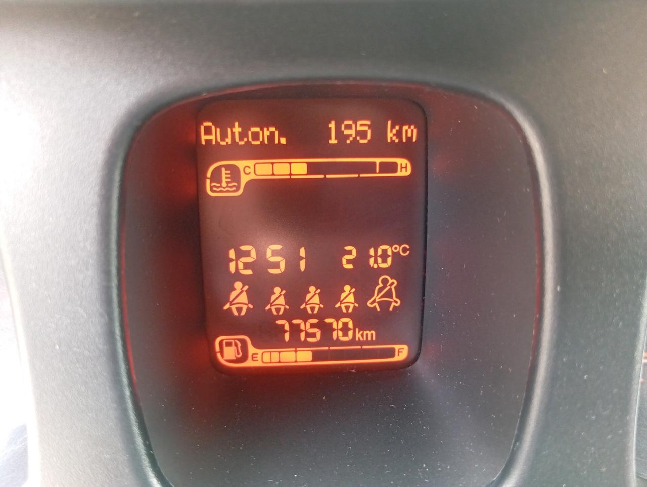 Fiat Panda 1.2 Easy 69cv 77000 km unipro ben tenuta