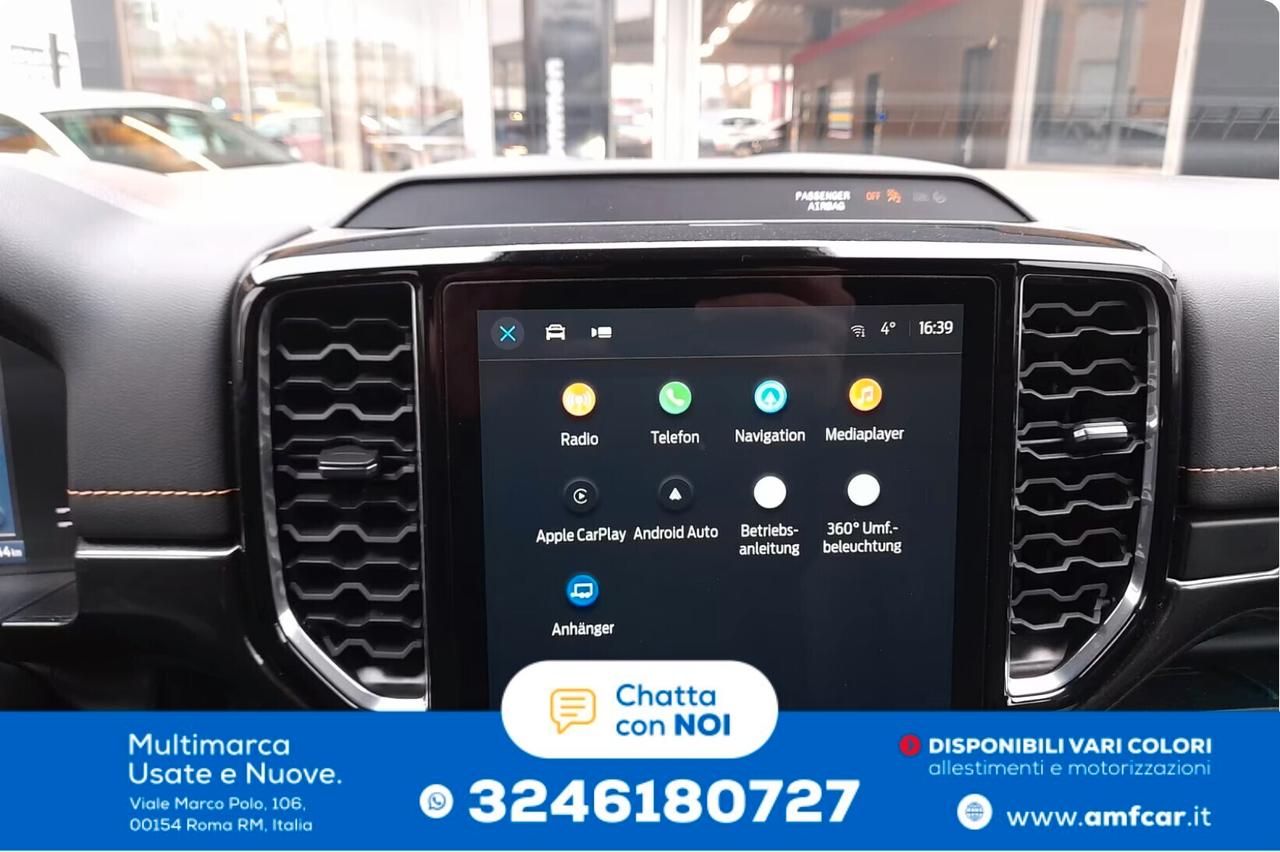 Ford Ranger Wildtrak E 4WD doppia cabina C. Aut.