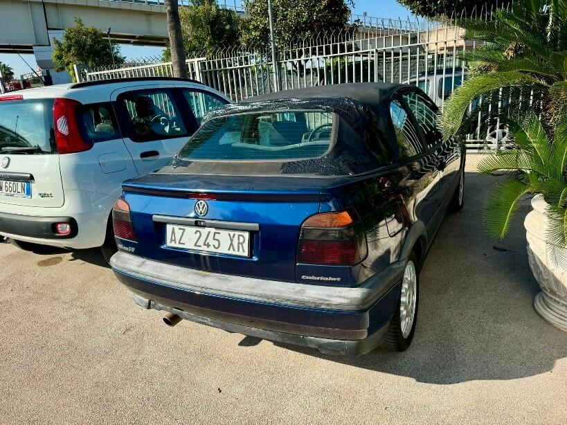 Volkswagen Golf Cabriolet 1.6 101 CV