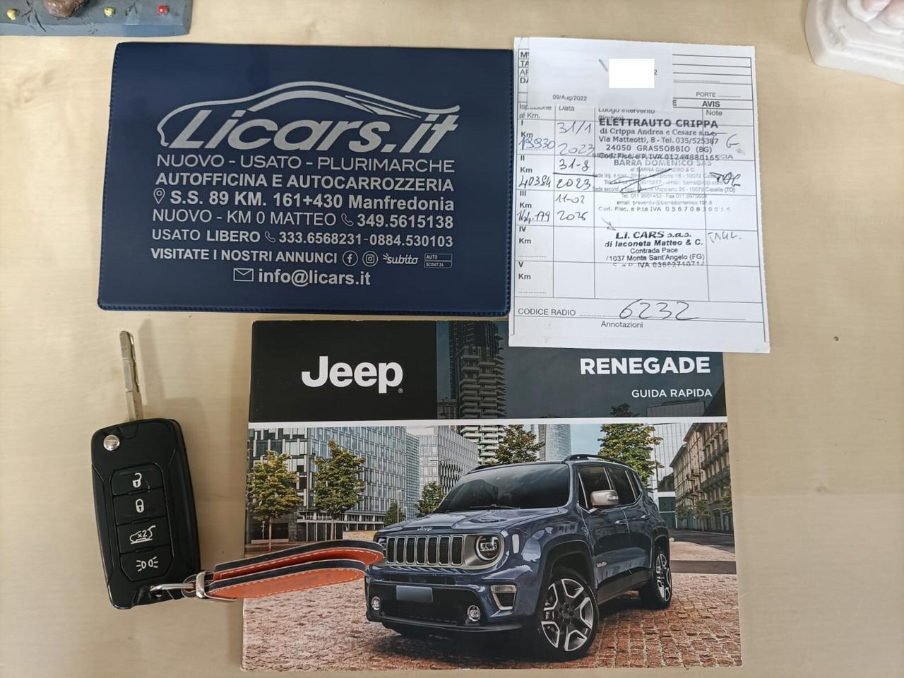 Jeep Renegade 1.6 Mjt 130 CV Longitude