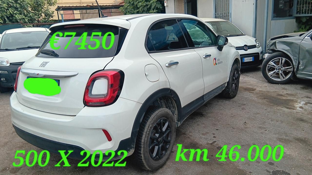 Fiat 500X incidentata sinistrata mondialcars 022