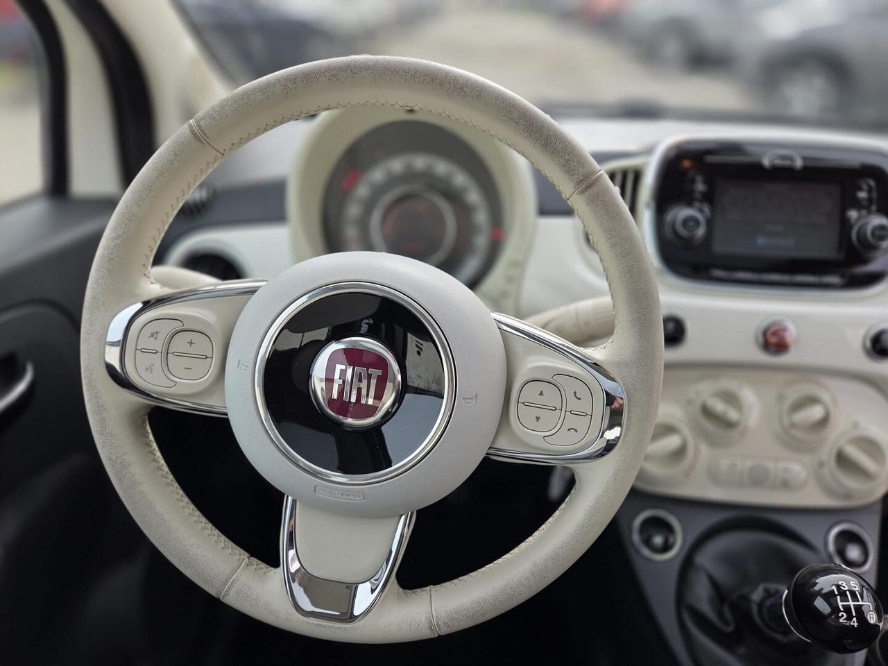 FIAT 500 1.2 69CV EASY POWER LOUNGE ANNO 2018