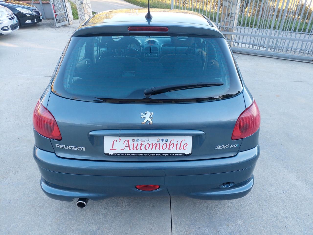 Peugeot 206 1.4 HDi 5p. Soli 148.000km