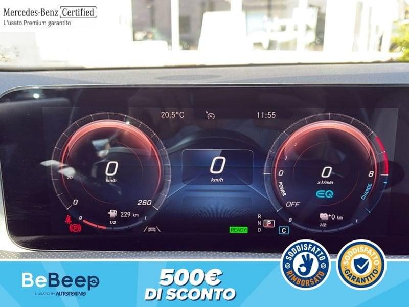 Mercedes-Benz Classe A A 250 E PLUG-IN HYBRID (E EQ-POWER)PREMIUM PLUS ED