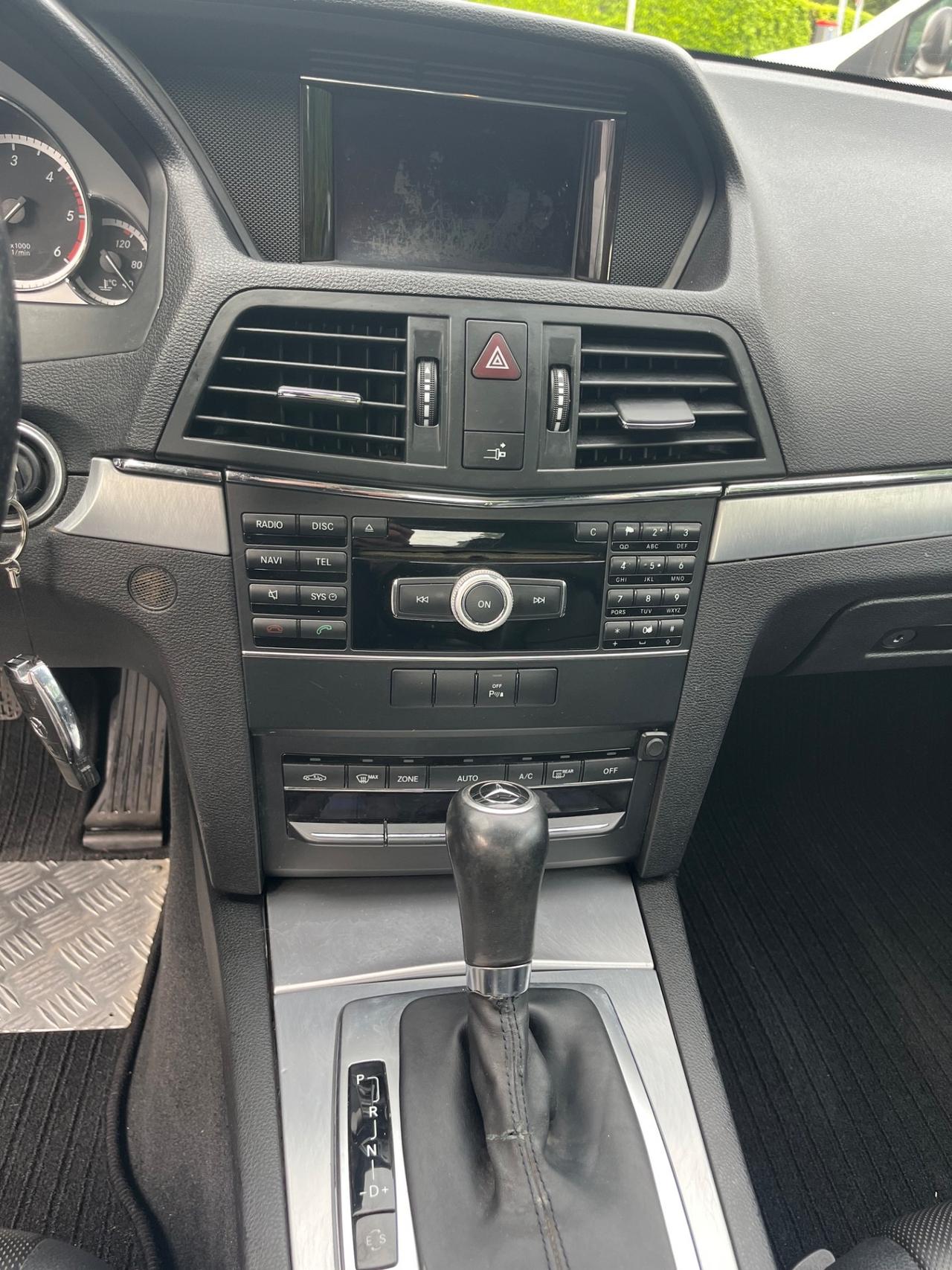 E220CDI Coupe/170CV/Euro5B con FAP/cambio automatico/unico proprietario