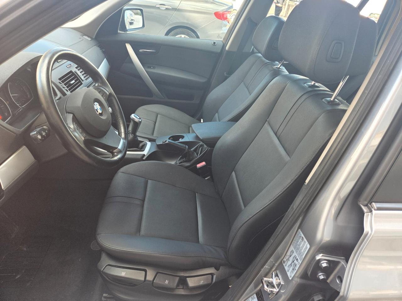 BMW X3 2.0 177 CV MOLTO BELLA KM 130000 CERTIFICATI