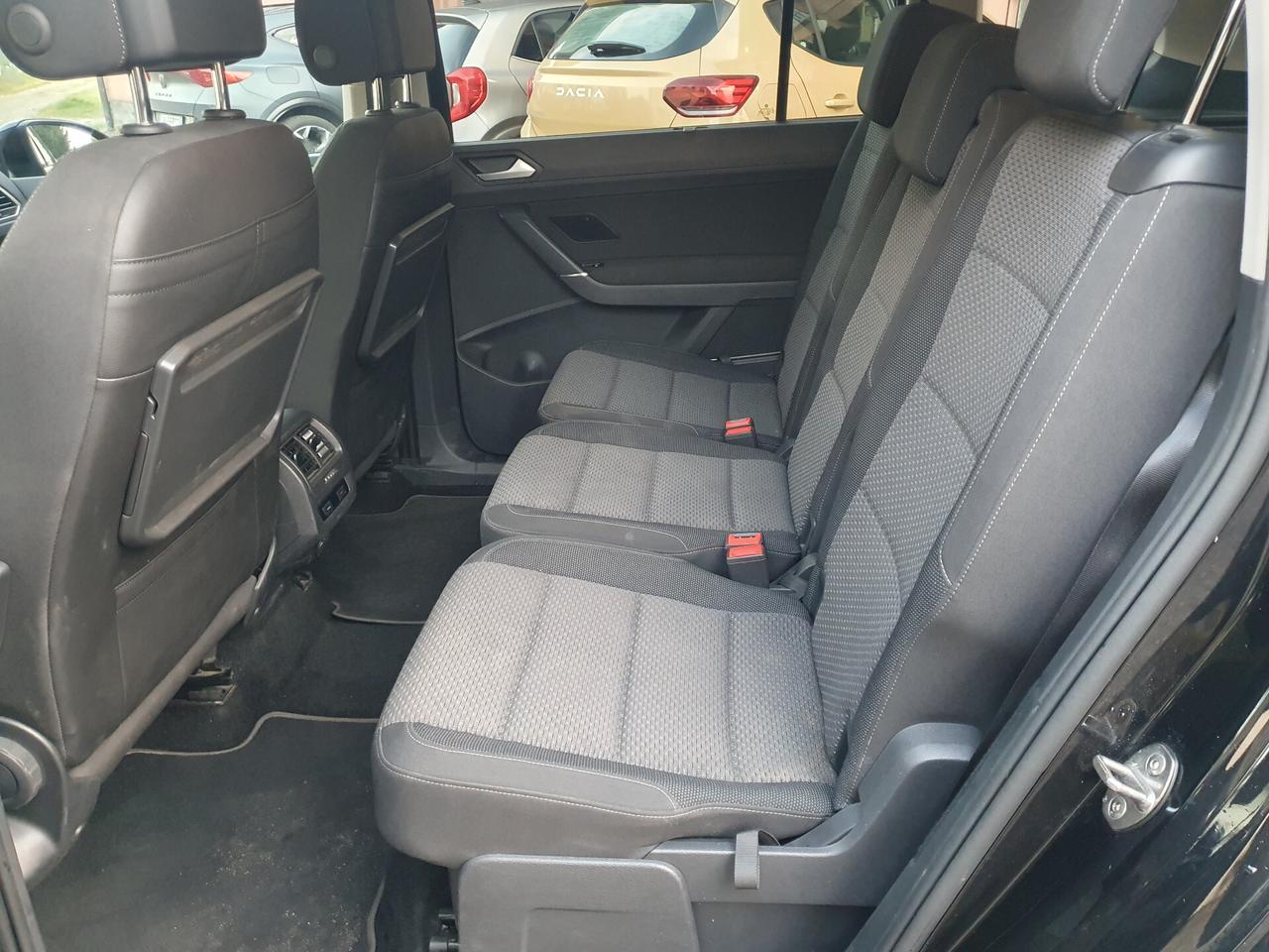 Volkswagen Touran 7posti 1.6 tdi 115cv executive euro 6b