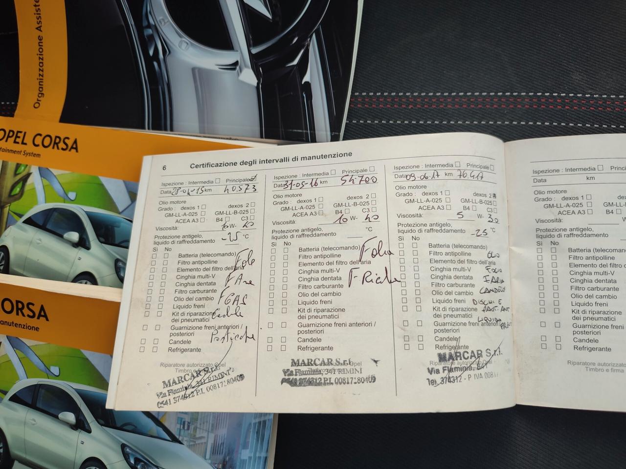 OPEL CORSA DEL 2013 A GPL DI CASA SCADENZA 2033 POCHI KM