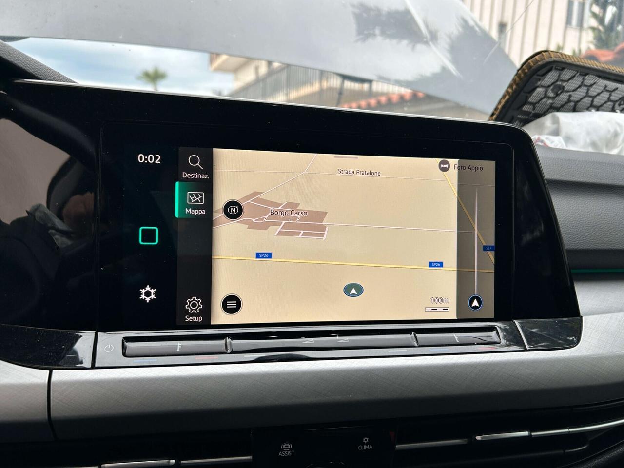 VW GOLF 8 2.0 TDI 150cv DSG - 2021 Incidentata