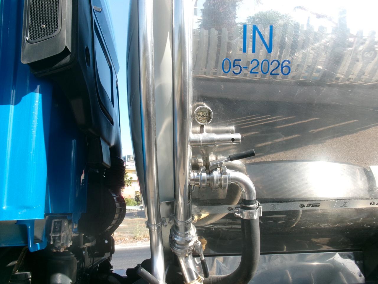DAF CF 460 E6 4 ASSI CISTERNA LATT 31500L ATP 5/26